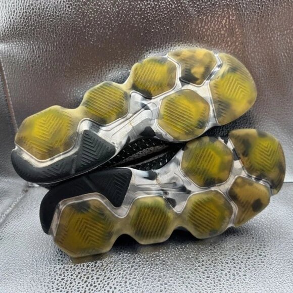 Size 7.5 Nike Flyknit Zoom Womens Black White Agility Running Shoes 698616-004 - Picture 8 of 9